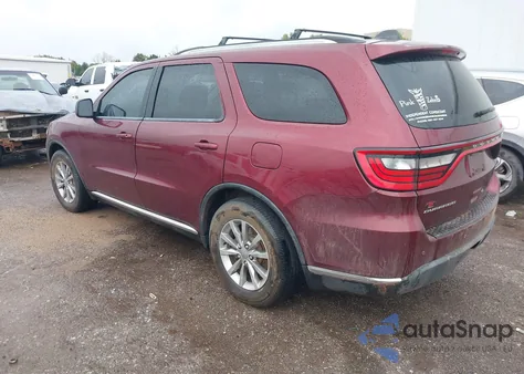 2018 Dodge Durango Sxt Rwd из США, поврежденный, VIN 1C4RDHAG2JC444812